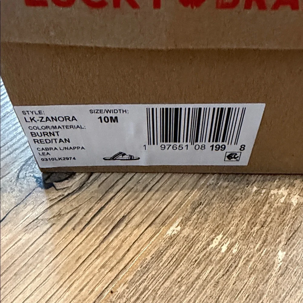 🆕 Lucky Brand Women’s Zanora Slide Sandals - Picture 4 of 4